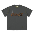 Hand-frayed Reversible T-shirt