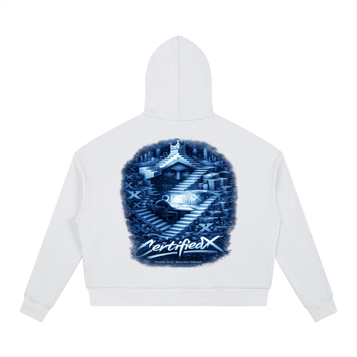 Contrast Drawstring Hoodie
