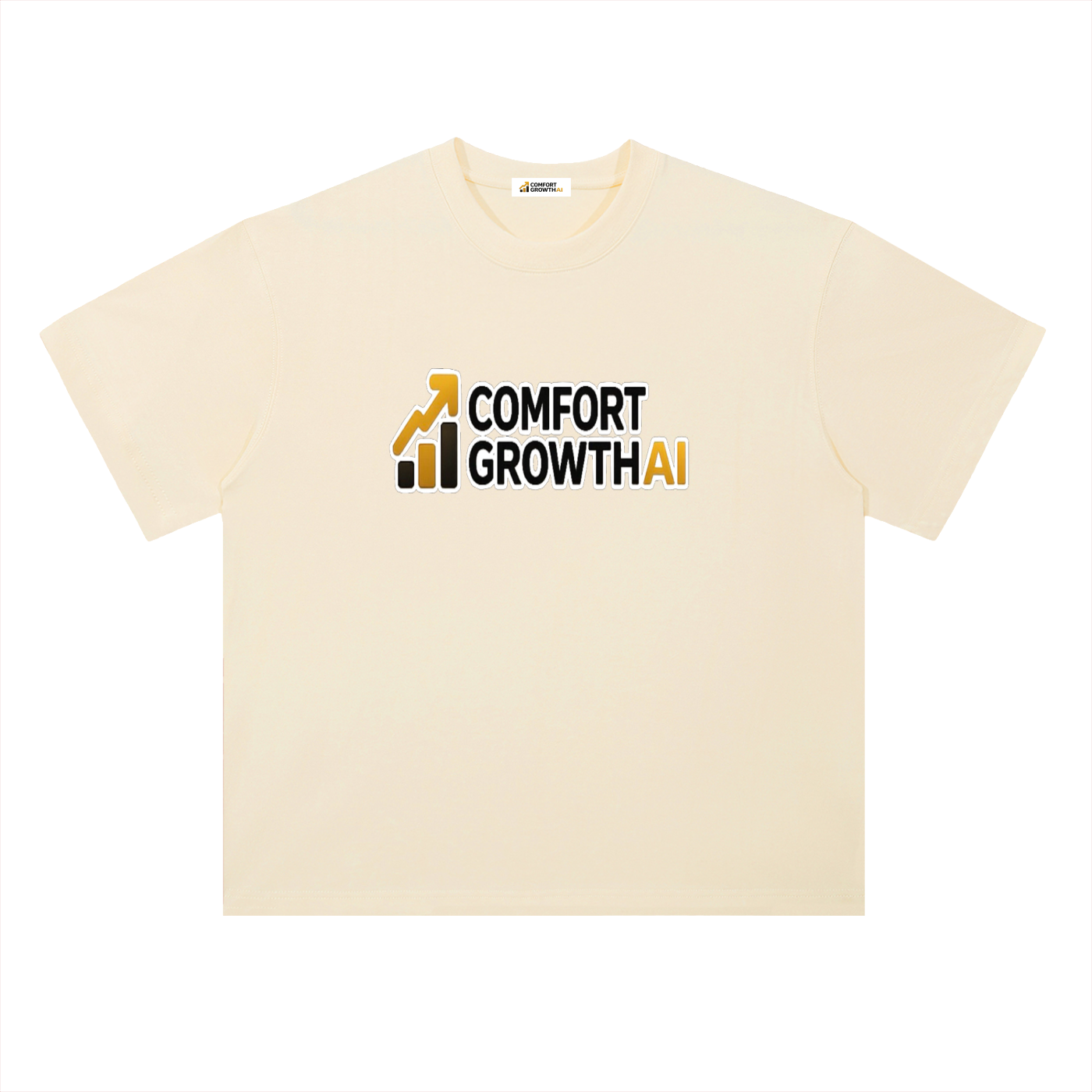 Heavyweight Drop Shoulder Cotton T-Shirt
