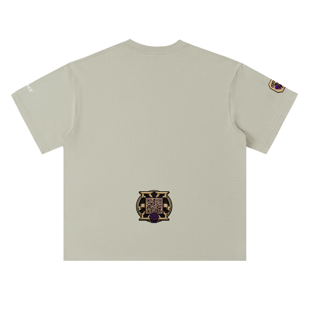 Heavyweight Drop Shoulder Cotton T-Shirt
