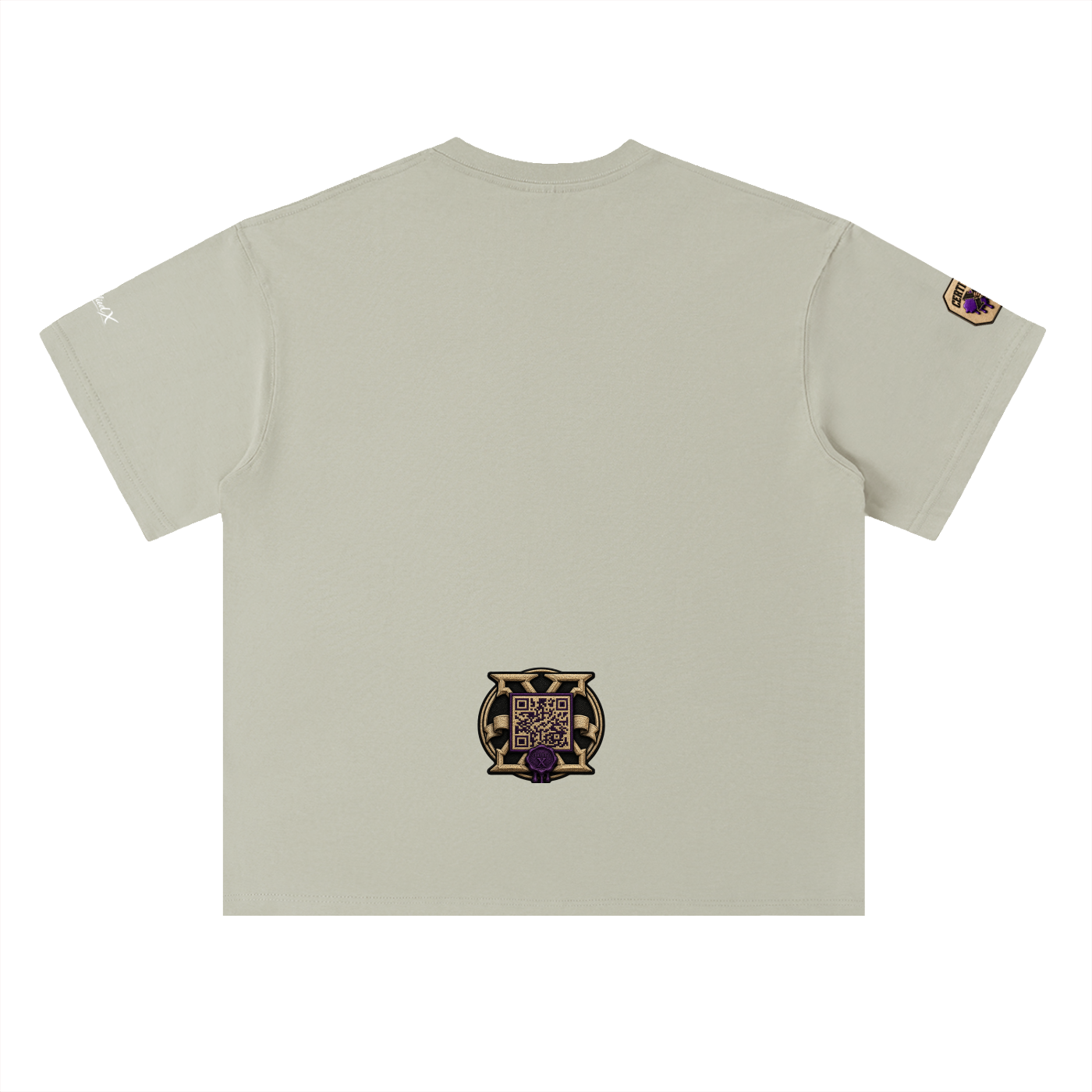 Heavyweight Drop Shoulder Cotton T-Shirt