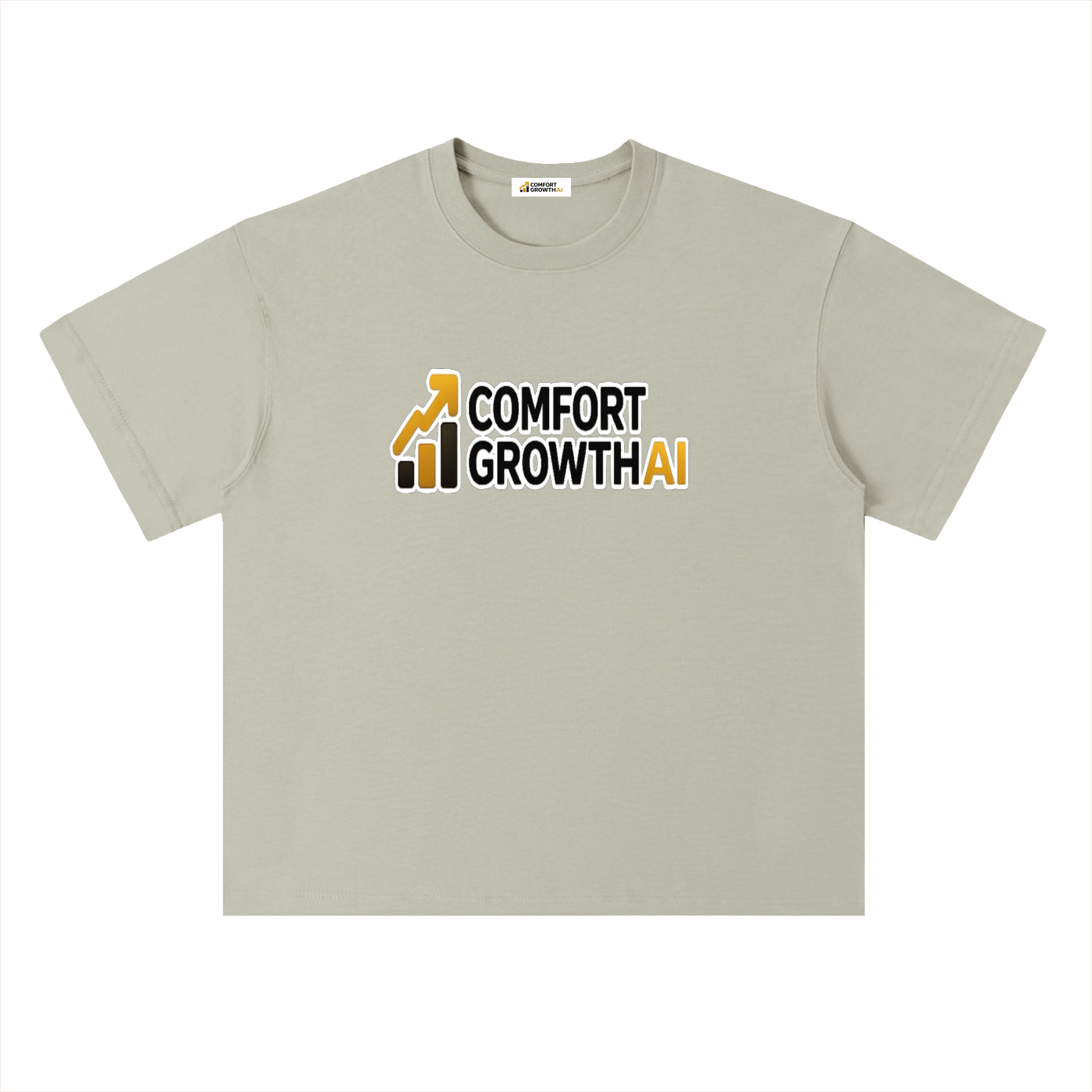 Heavyweight Drop Shoulder Cotton T-Shirt