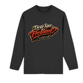 Crew Neck Drop Shoulder Long Sleeve Shirt