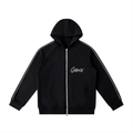 Heavyweight Raglan Sleeve Zip Hoodie