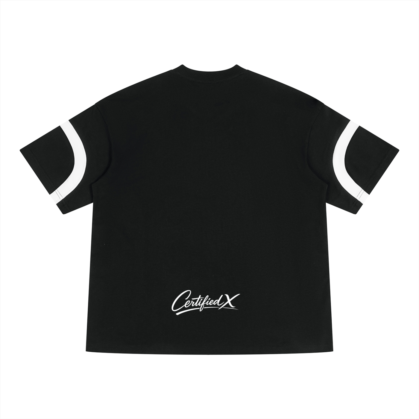 Unisex Color Block V-Neck T-Shirt