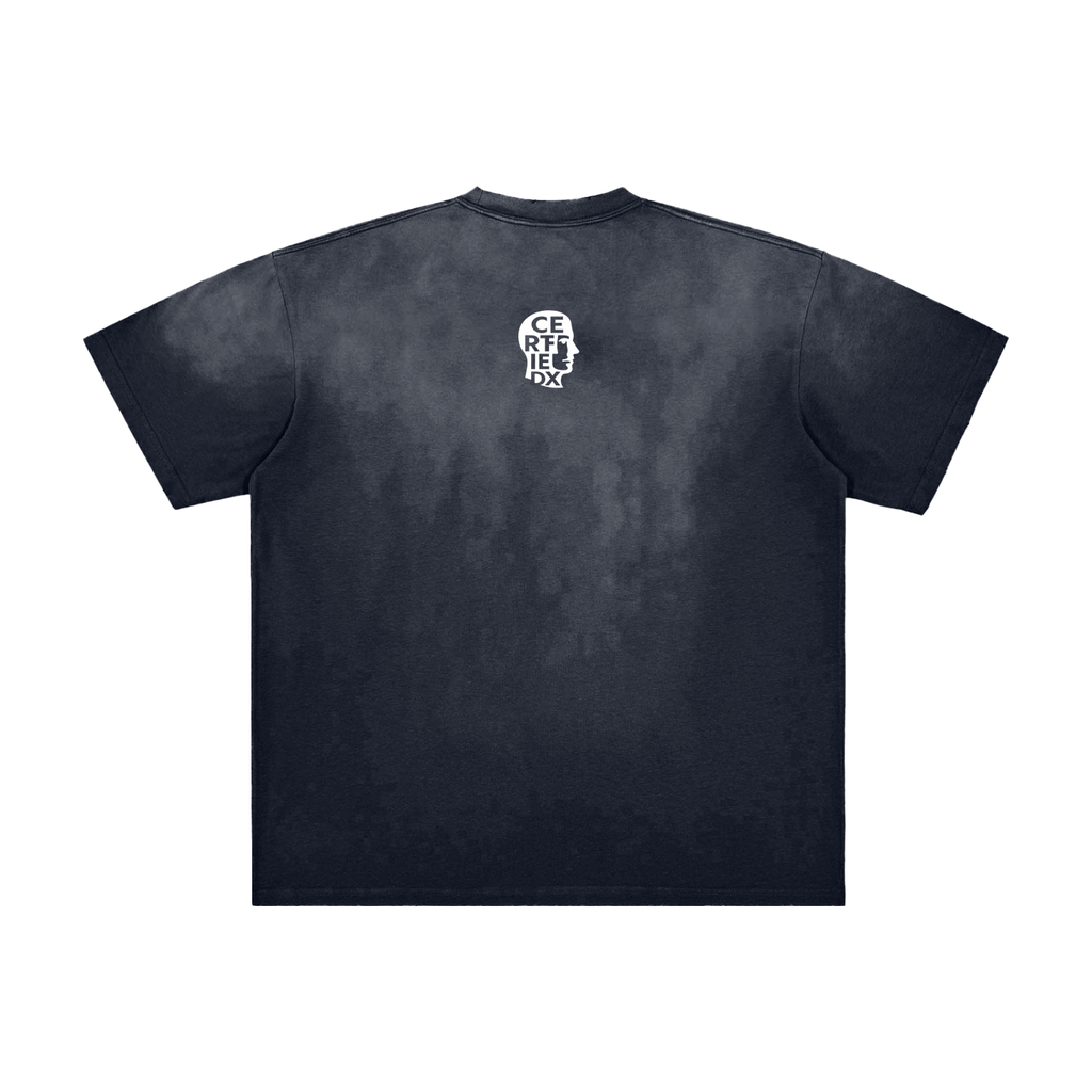 Vintage Washed Frayed T-Shirt