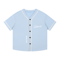 Contrast Piped Button-Up Jersey