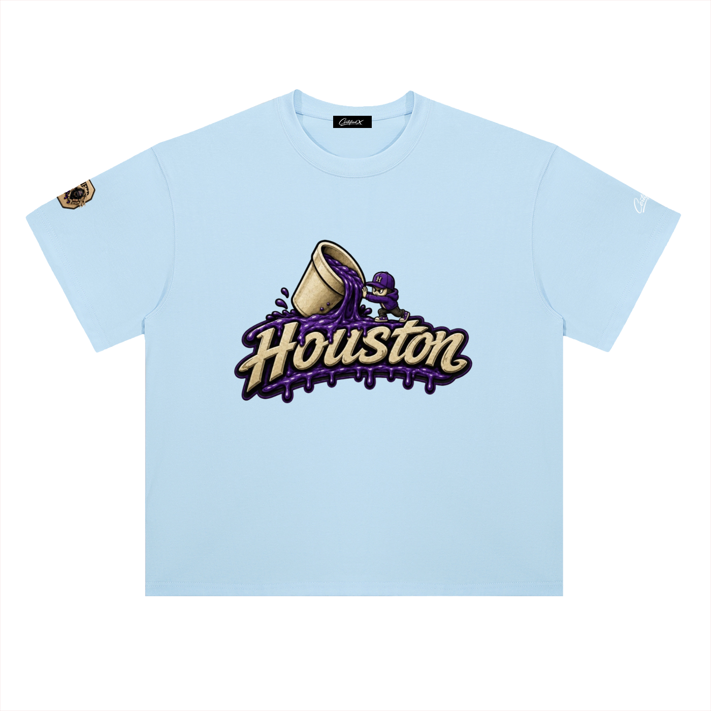 Heavyweight Drop Shoulder Cotton T-Shirt