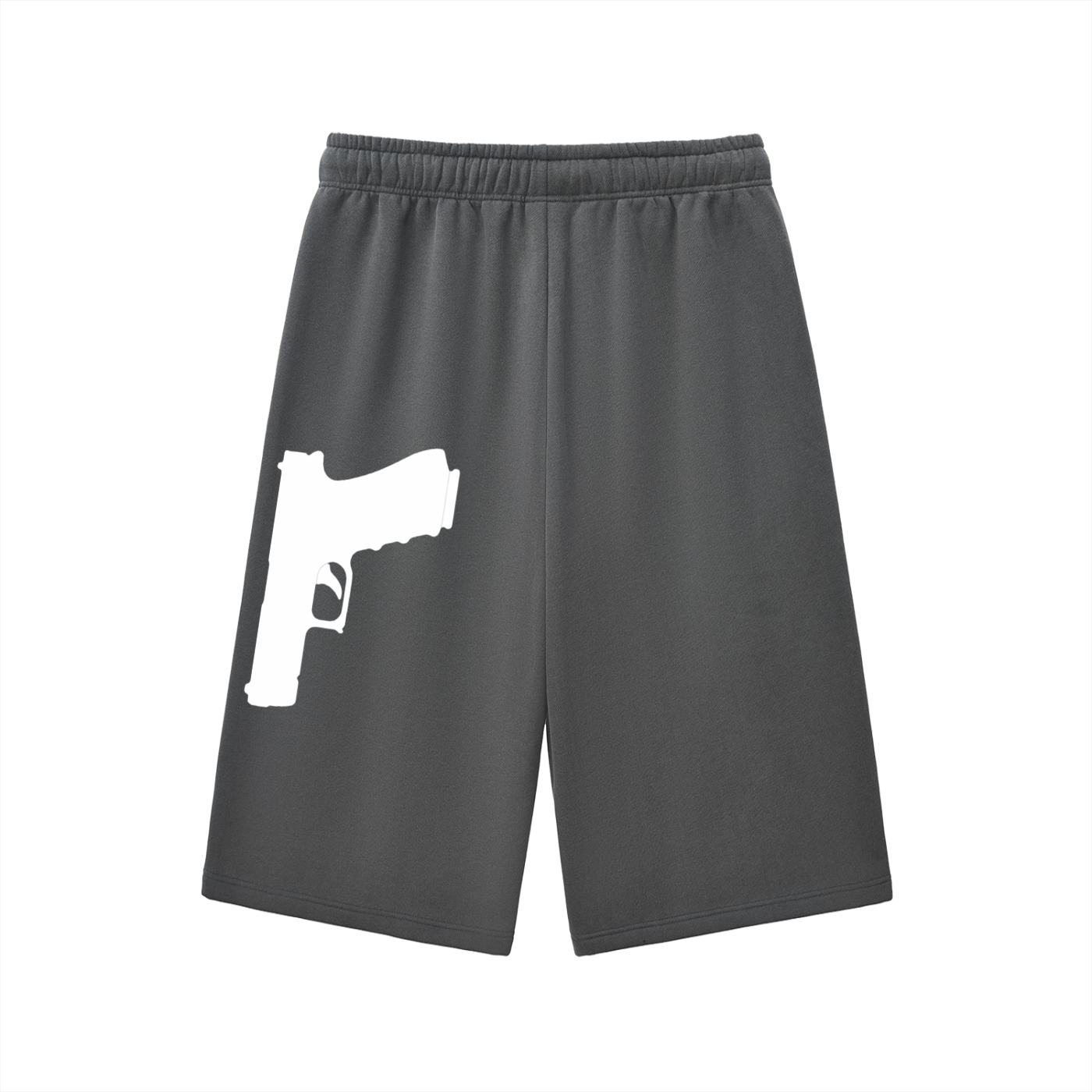 Relaxed Drawstring Three-quarter Sweatpants