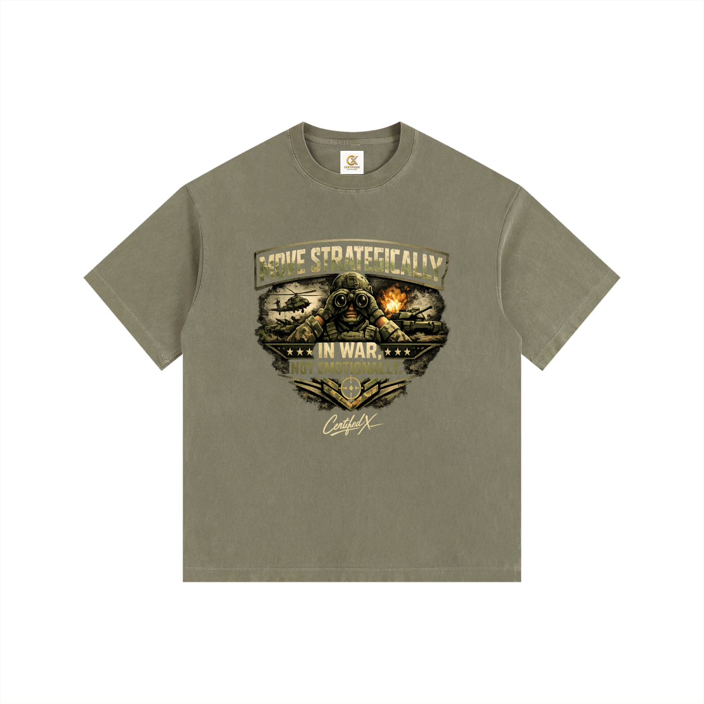 Vintage Washed Oversized Cotton T-Shirt