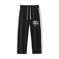 Contrast Side-Stripe Straight-Leg  Pants