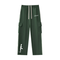 Side Stripe Straight-Leg Pants