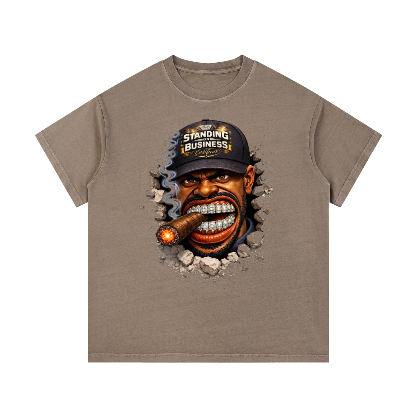 Vintage Wash Cotton T-Shirt