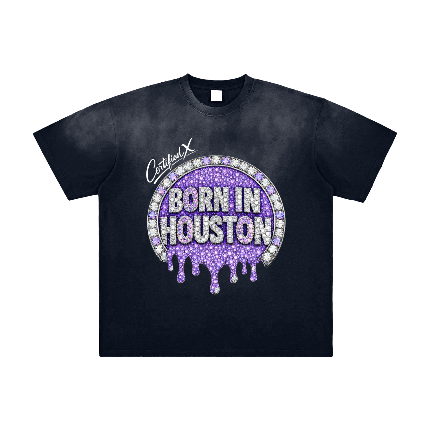 Vintage Washed Frayed T-Shirt