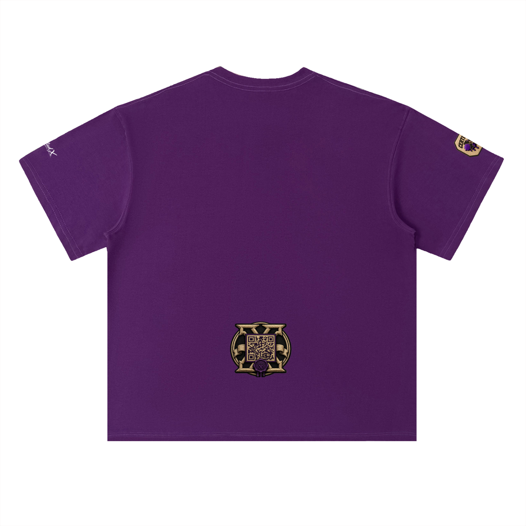 Heavyweight Drop Shoulder Cotton T-Shirt