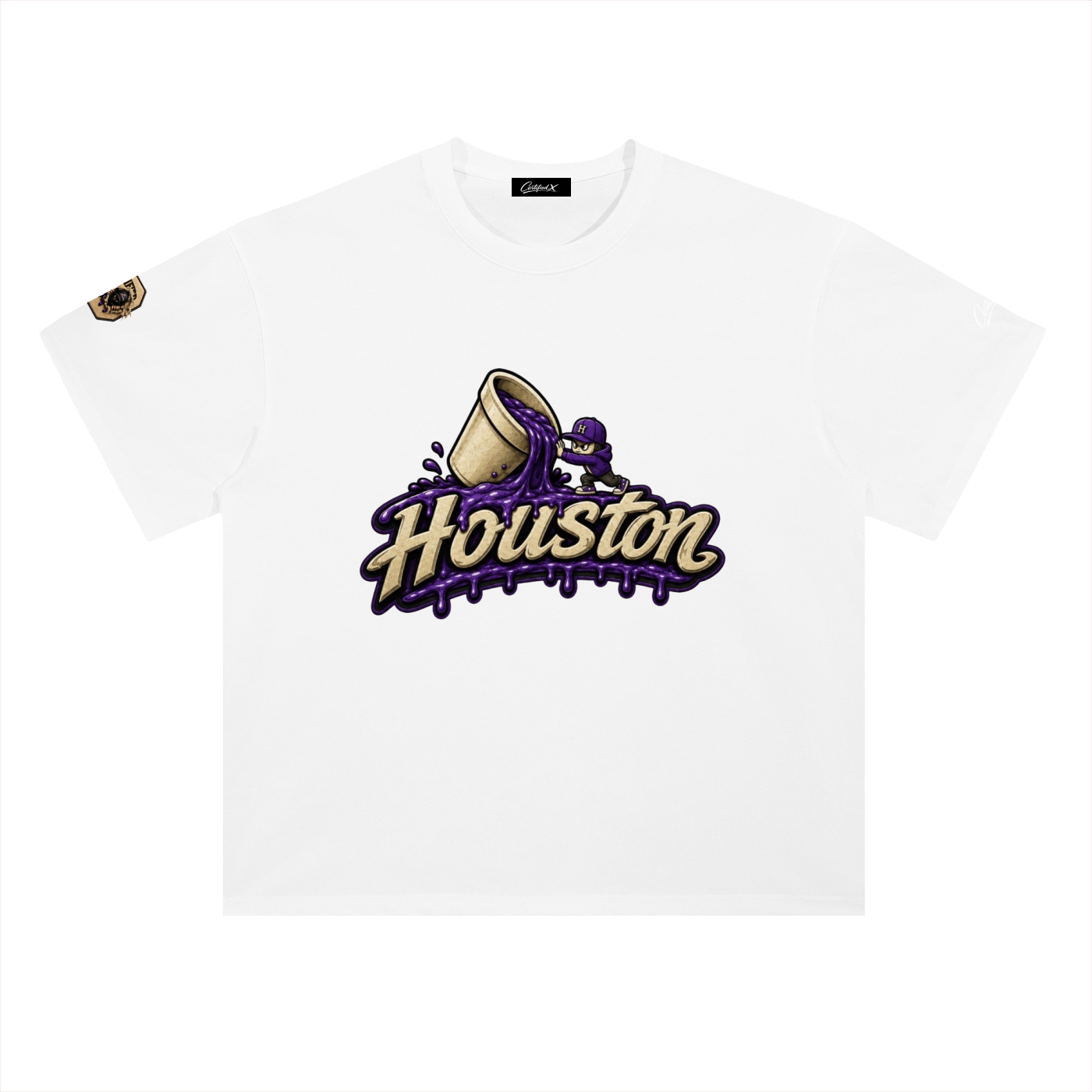 Heavyweight Drop Shoulder Cotton T-Shirt