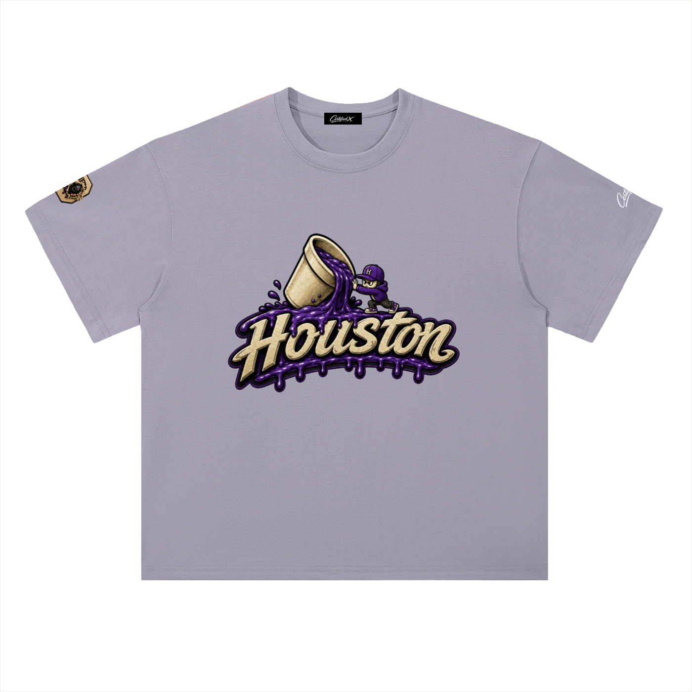 Heavyweight Drop Shoulder Cotton T-Shirt