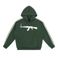 Side Stripe Drop-Shoulder Hoodie
