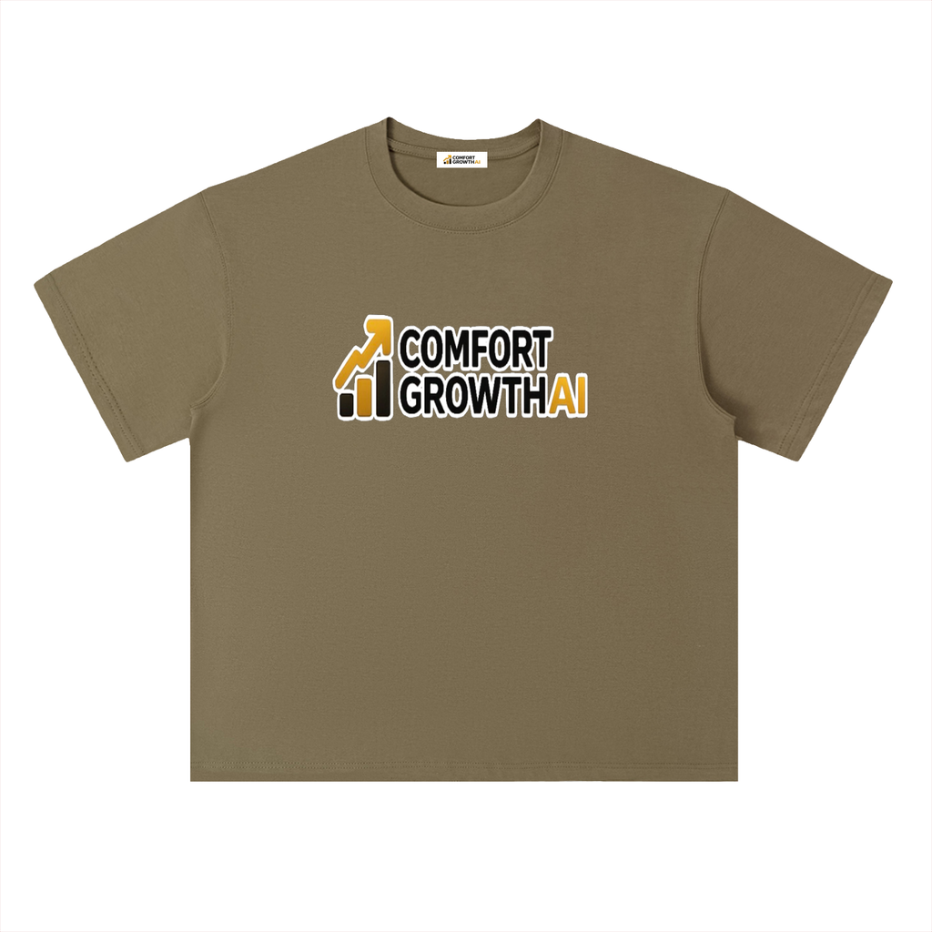 Heavyweight Drop Shoulder Cotton T-Shirt