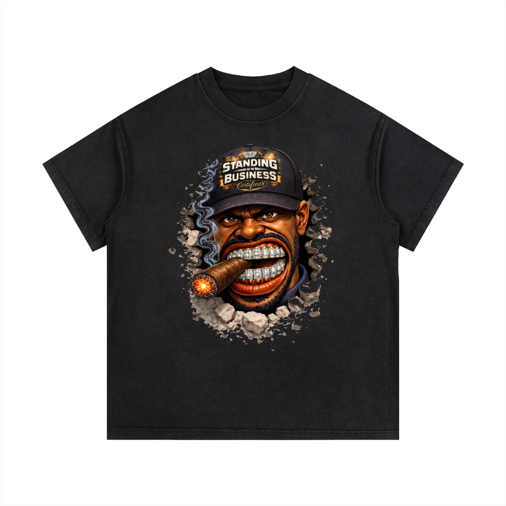 Vintage Wash Cotton T-Shirt