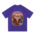 Raglan Sleeve Mesh T-Shirt
