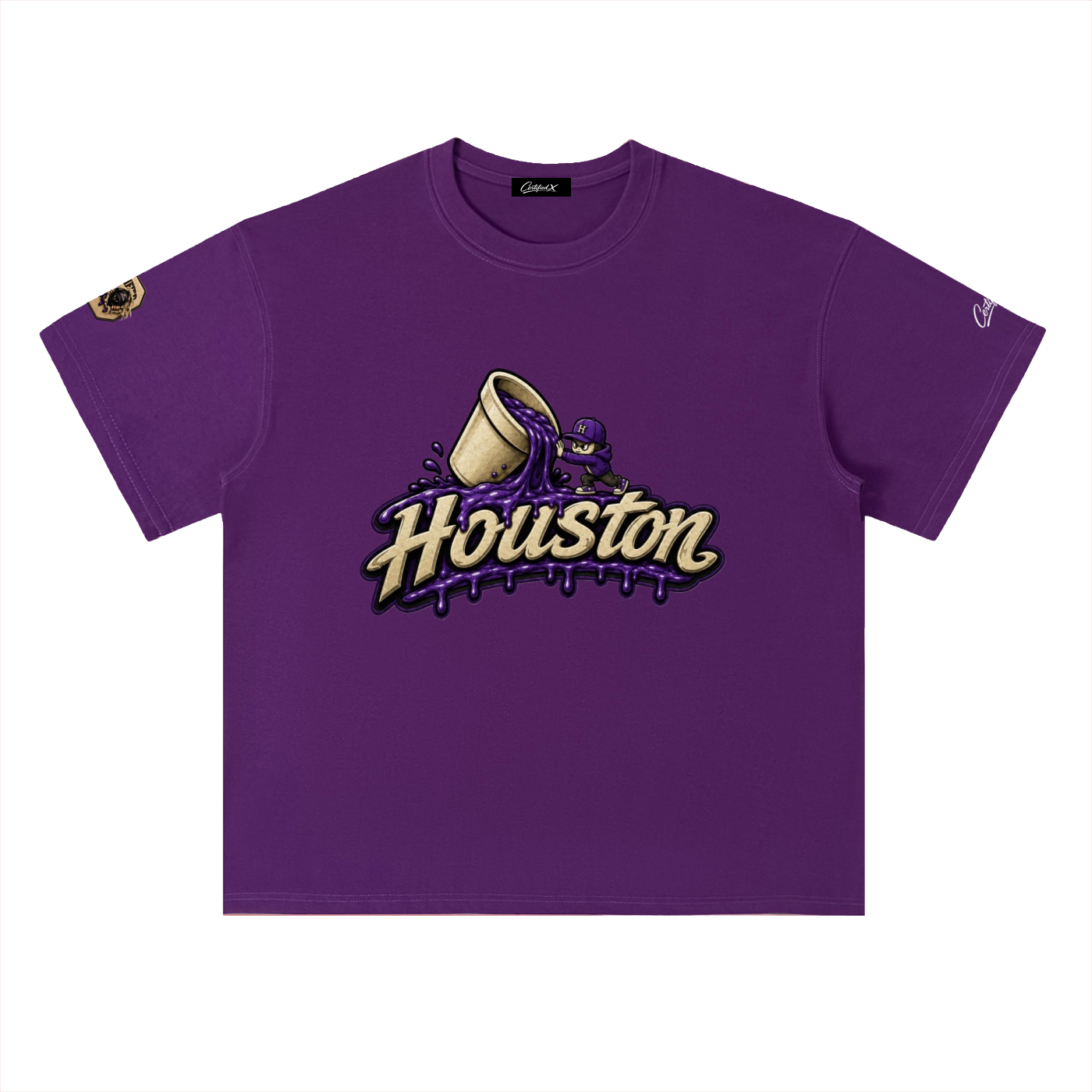 Heavyweight Drop Shoulder Cotton T-Shirt