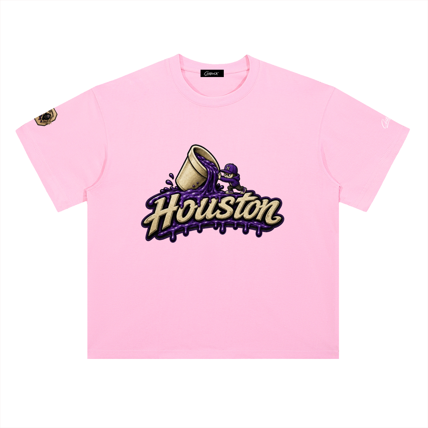 Heavyweight Drop Shoulder Cotton T-Shirt