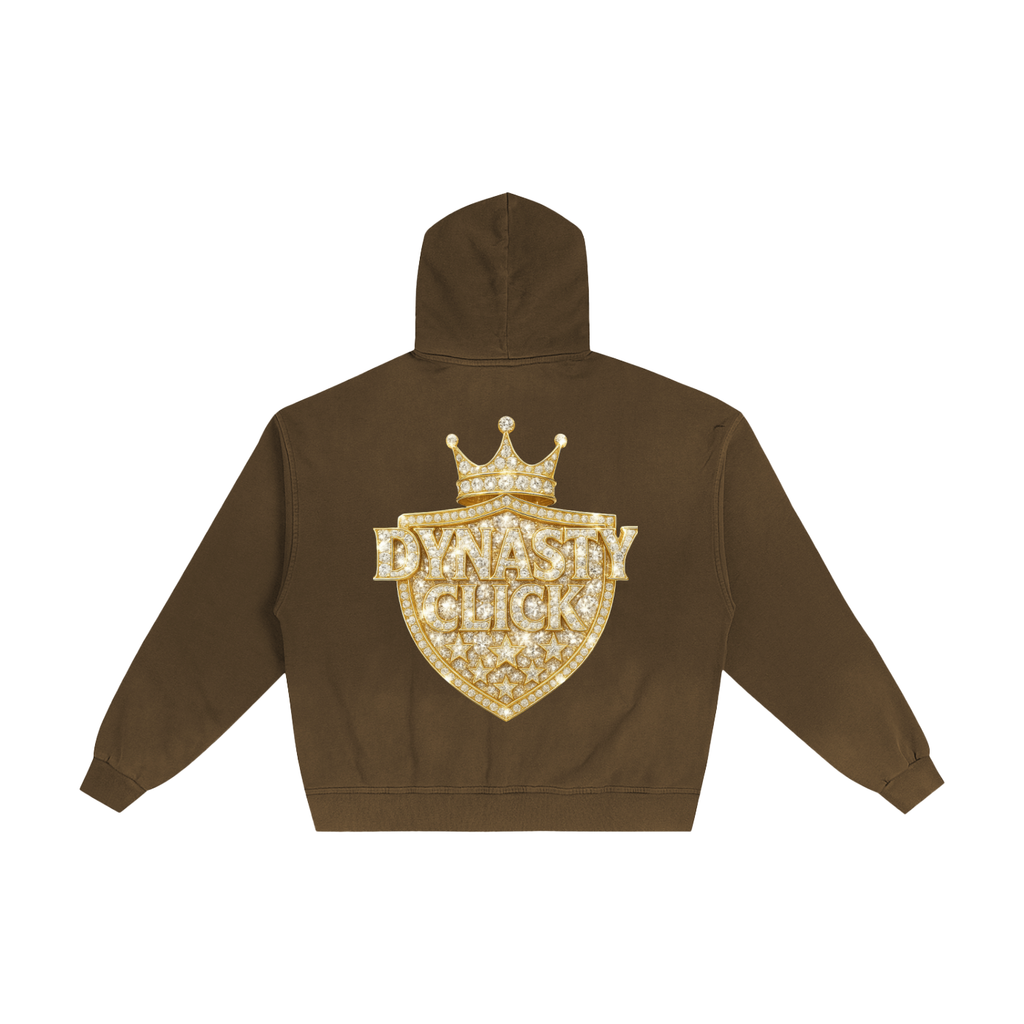 Hand-Frayed Sunfade Zip Hoodie