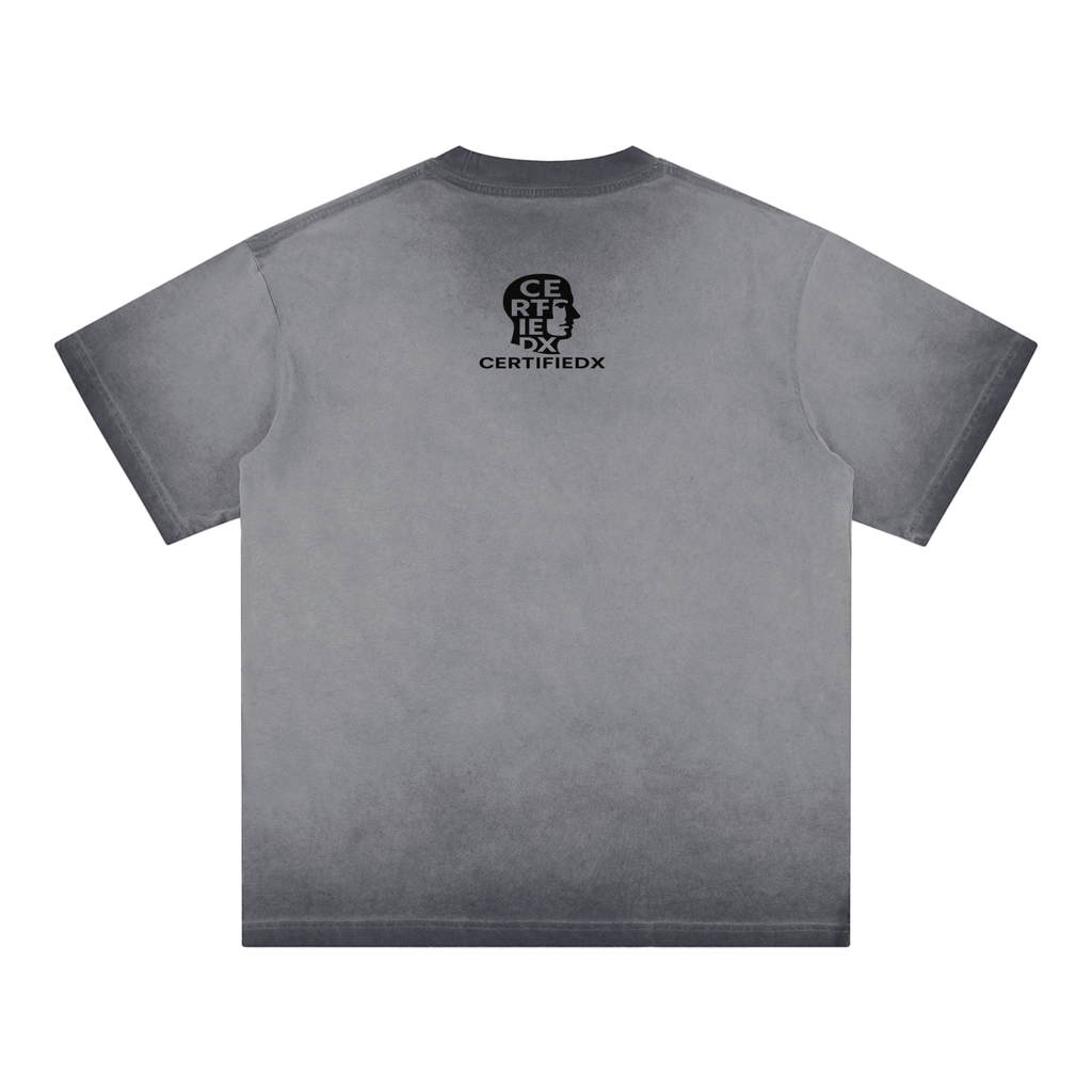 Reverse Dyed Loose Cotton T-Shirt