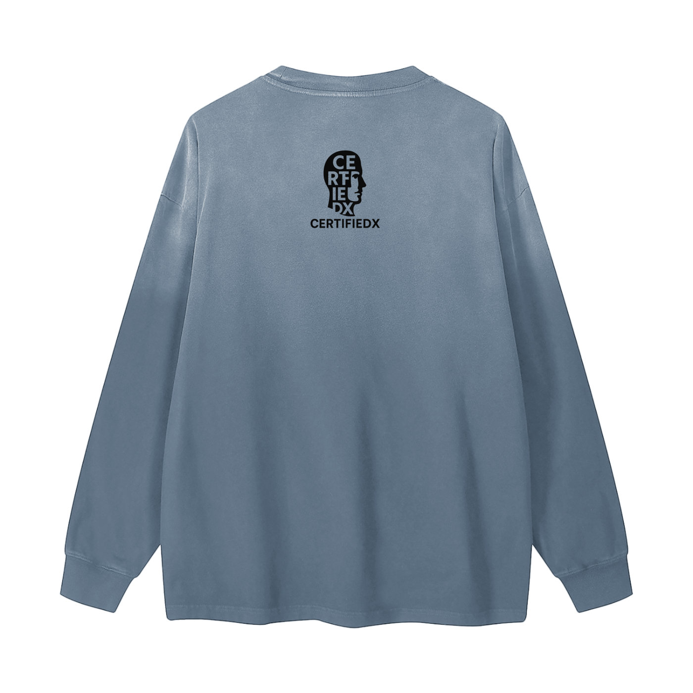 Gradient Washed Long Sleeve T-Shirt