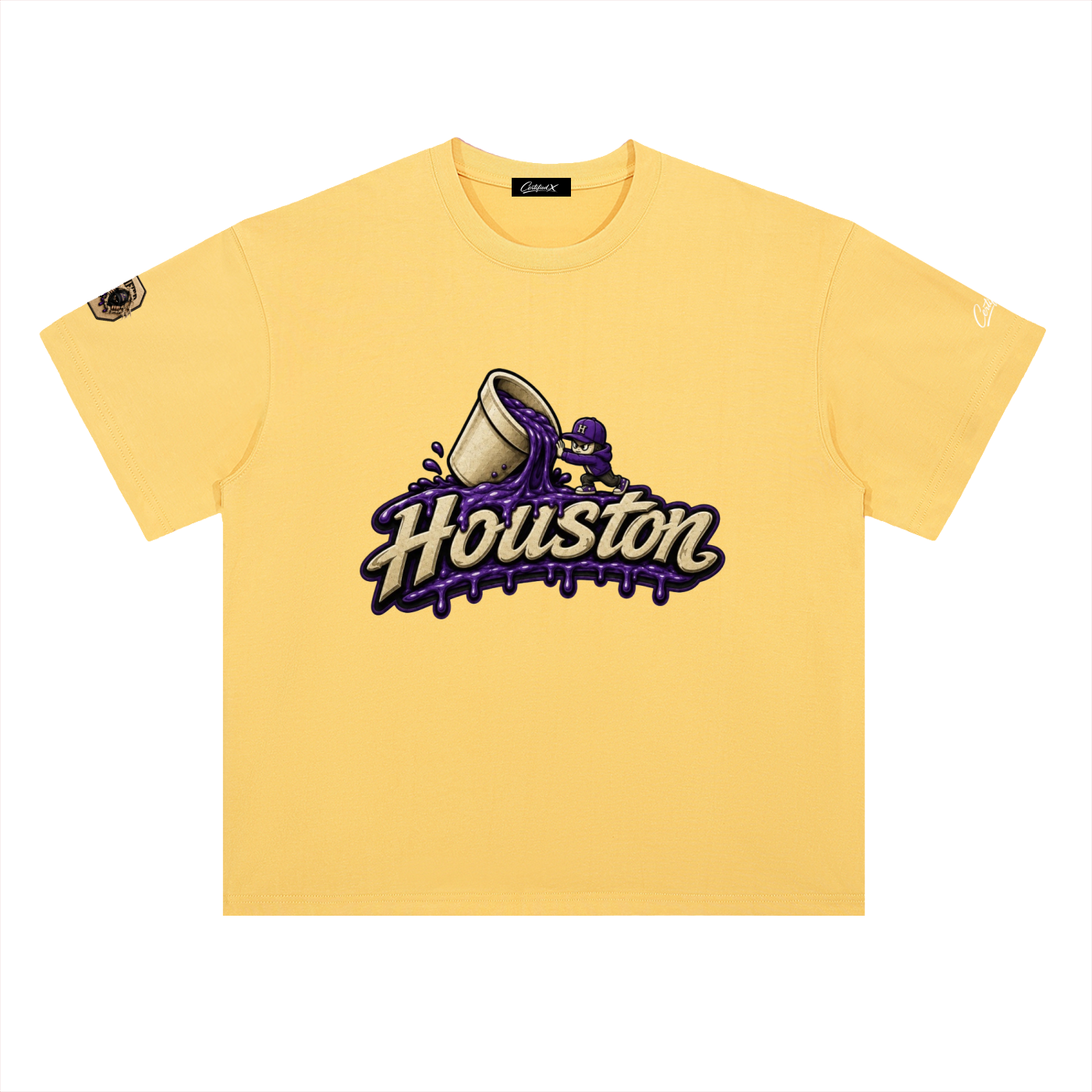Heavyweight Drop Shoulder Cotton T-Shirt