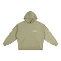 Unisex Heavyweight Ruched Sleeves Hoodie