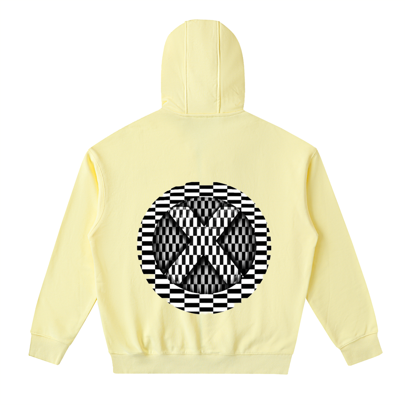 Drop-Shoulder Zip Up Hoodie