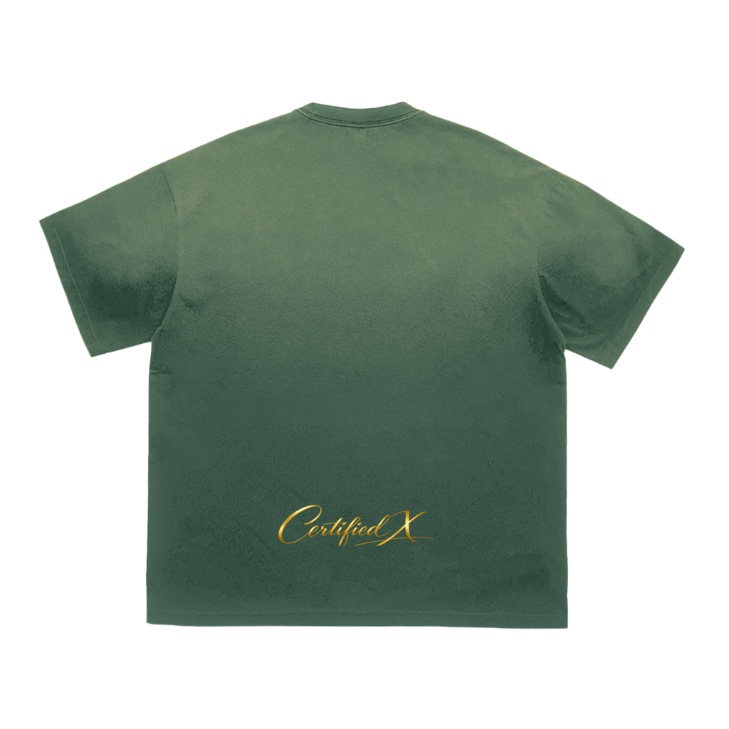 Tiger Stripe Gradient Washed T-Shirt