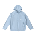 Heavyweight Raglan Sleeve Zip Hoodie
