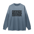 Gradient Washed Long Sleeve T-Shirt