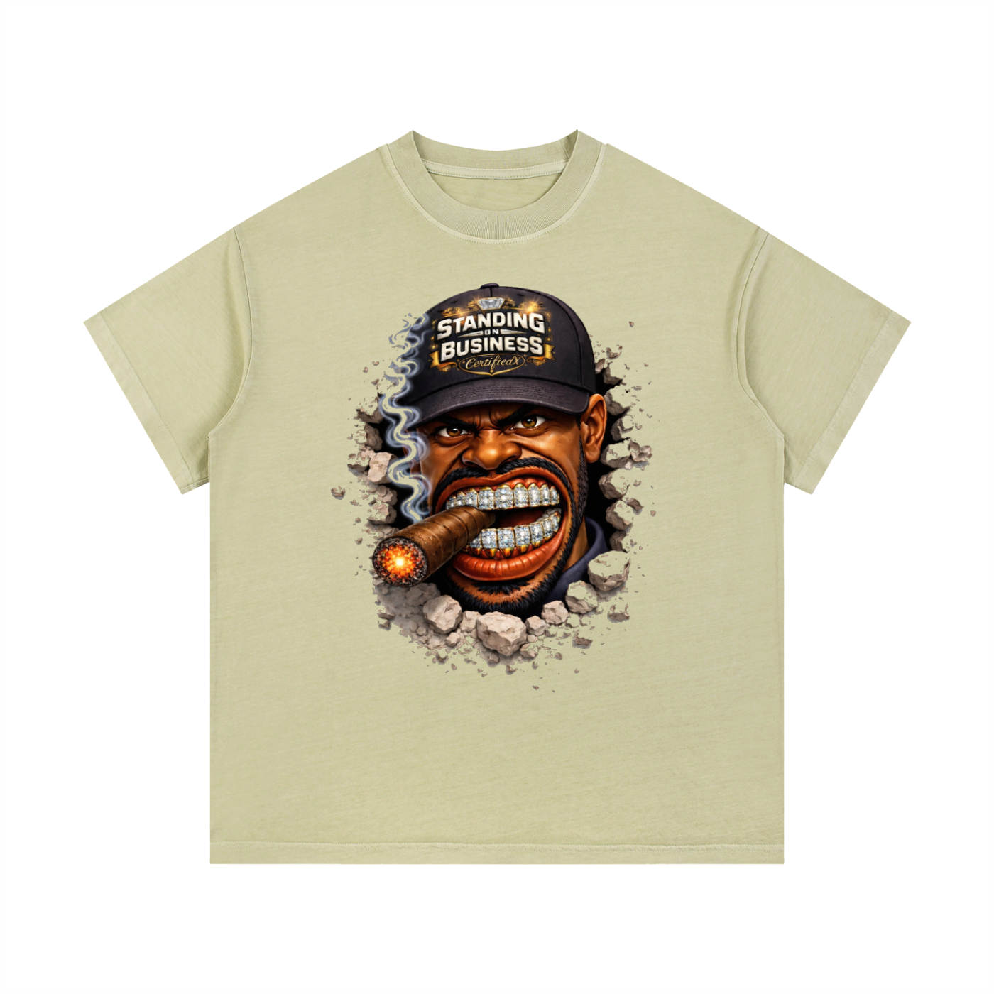 Vintage Wash Cotton T-Shirt