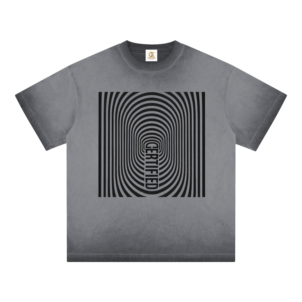 Reverse Dyed Loose Cotton T-Shirt