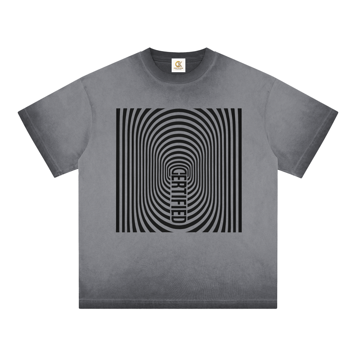 Reverse Dyed Loose Cotton T-Shirt